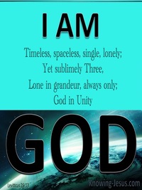 The Self-Existent God - Character and Attributes of God (18)﻿